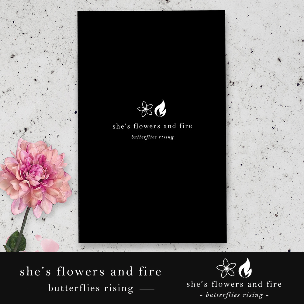 shes flowers and fire - butterflies rising book