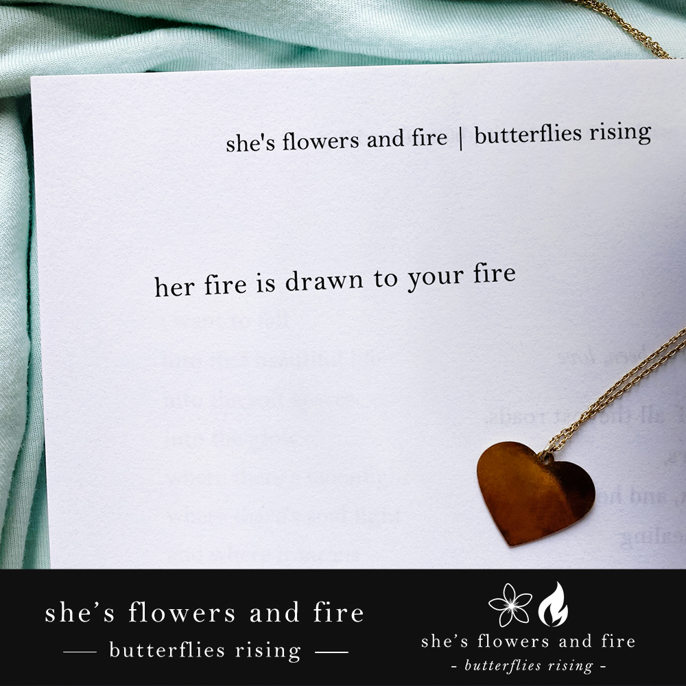 her fire is drawn to your fire